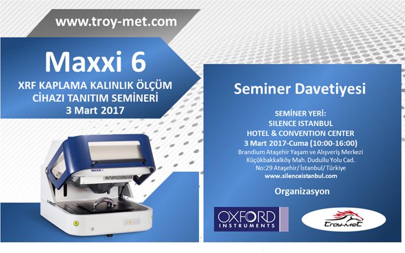 Maxxi6 XRF Kaplama Kalınlık Ölçüm Cihazı Tanıtım Semineri