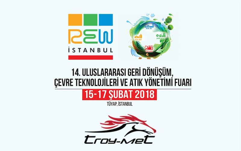 Troy-Met Rew İstanbul 2018'de
