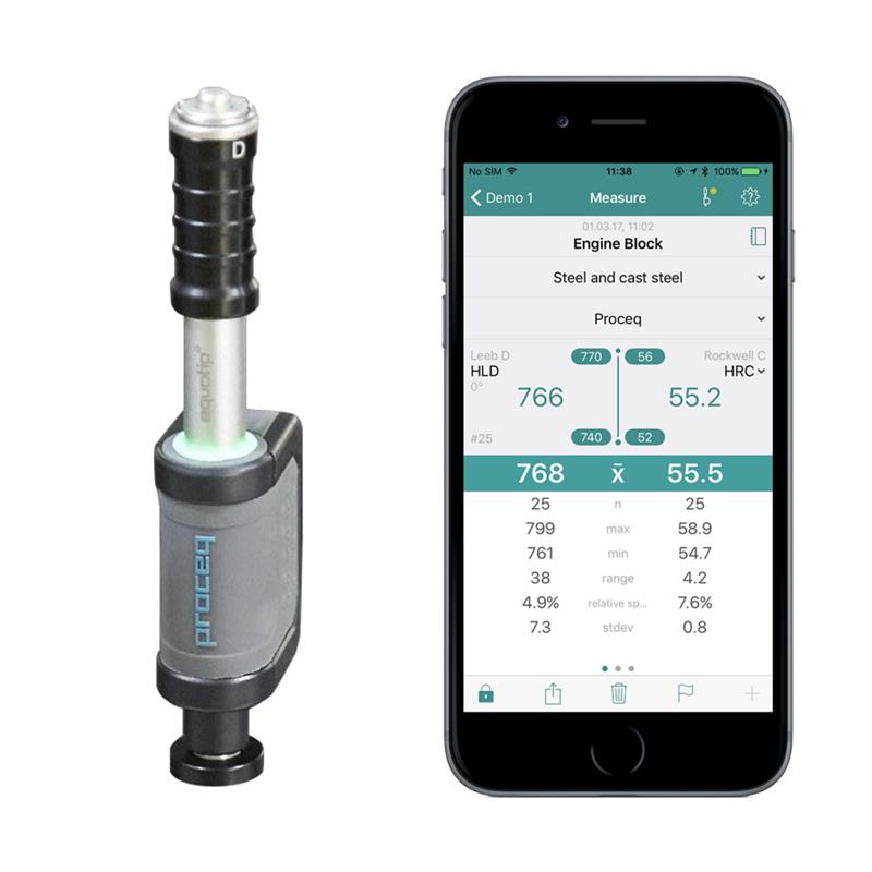 Equotip Wireless Hardness Tester