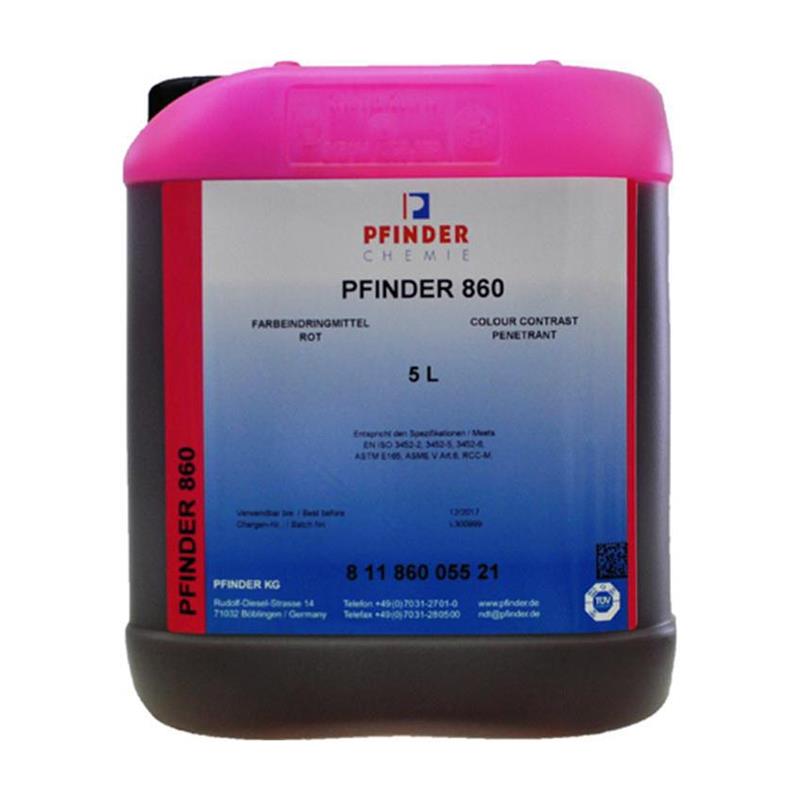 Red Colour Contrast Penetrant Consumables